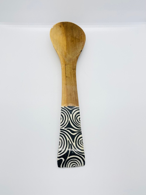 Africa salad Wooden Spoon Servers