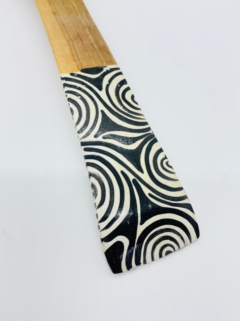 Africa salad Wooden Spoon Servers - Image 2