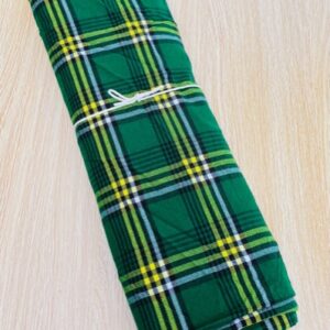 Green Kenya Masai Blanket Shuka Throw