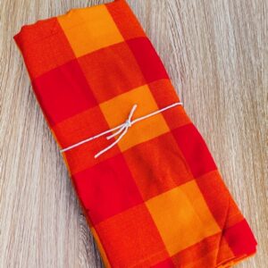 Yellow Kenya Masai Blanket Shuka Throw