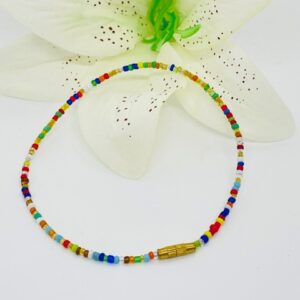 Africa Beads Anklets- Multi-coloured